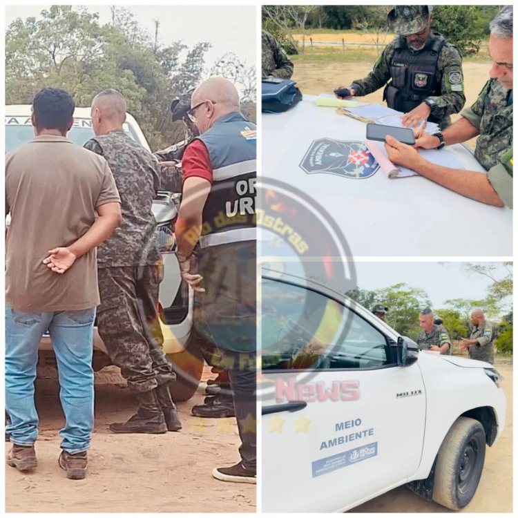 Empresa é embargada após flagrante de despejo irregular em Rio das Ostras